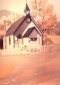 Church on Salt Spring, Watercolor, Marcella Wheatley