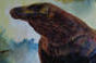 Komodo Dragon, Acrylic on Canvas, Marcella Wheatley